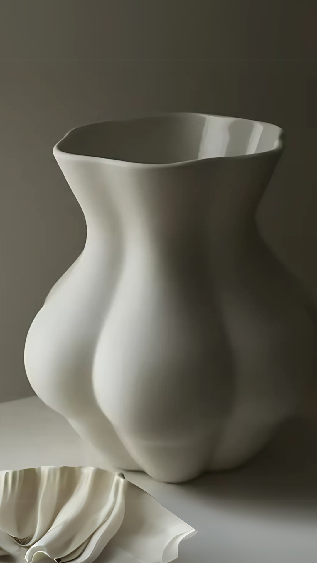 Matte Keramikvase Noa