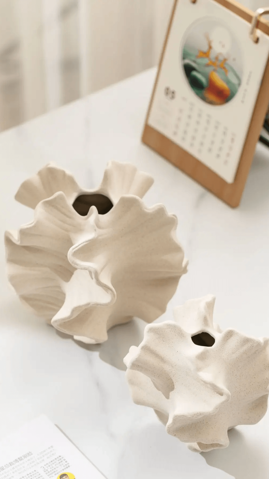 Keramik Vase Coral