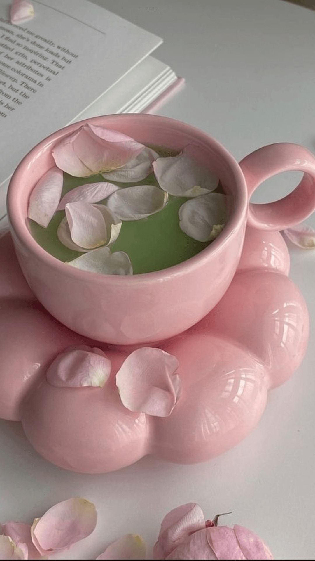 Keramik Tasse Maya mit Untertasse