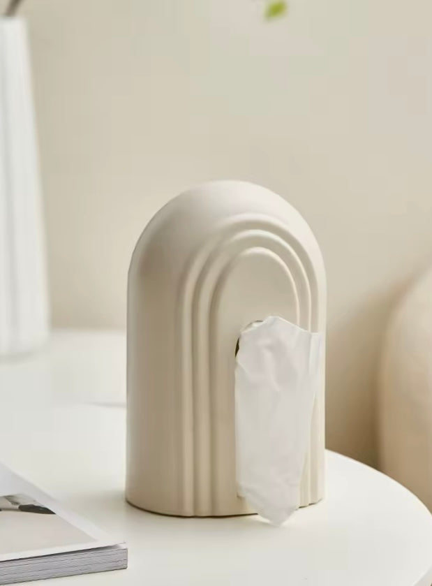 Taschentuchbox aus Keramik