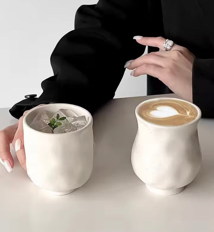 Nara Becher – Japandi-Keramikbecher mit organischer Form