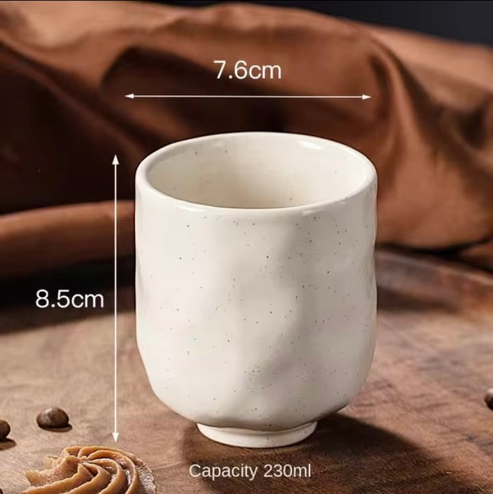 Nara Becher – Japandi-Keramikbecher mit organischer Form