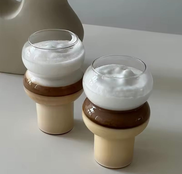 Bubble Designglas - Pilz inspiriertes Design