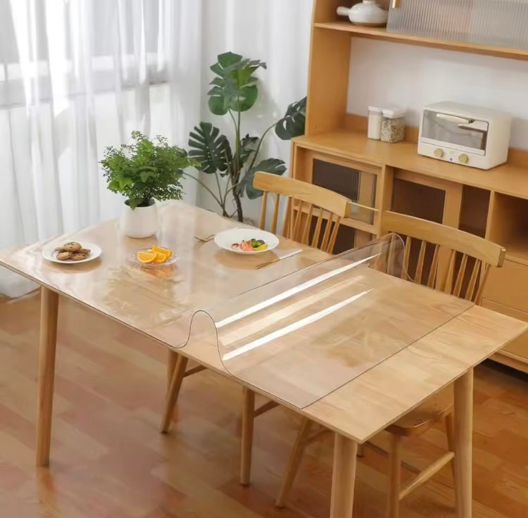 Transparente Tischfolie Clara für stilvollen Schutz