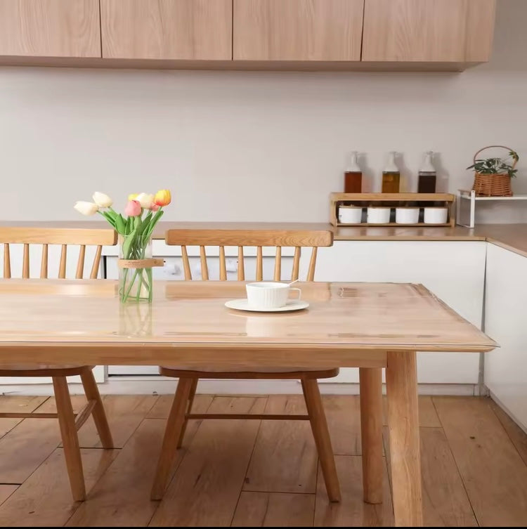 Transparente Tischfolie Clara für stilvollen Schutz