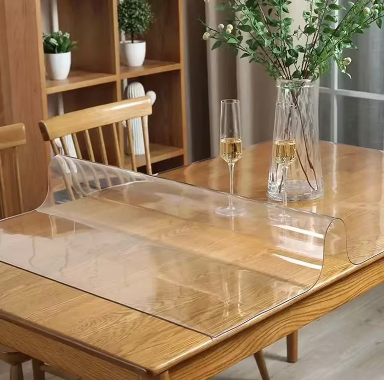 Transparente Tischfolie Clara für stilvollen Schutz