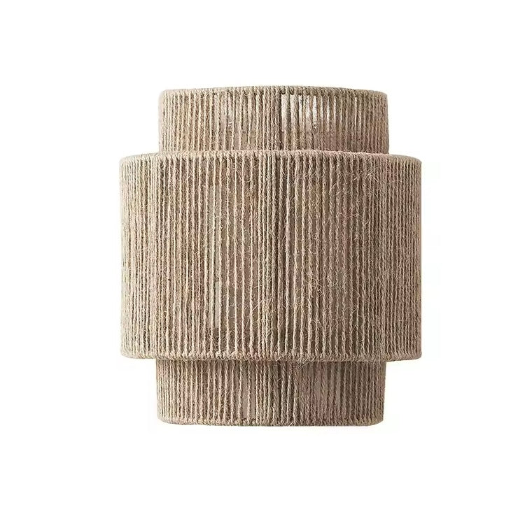 Hanfseil-Wandleuchte Zen